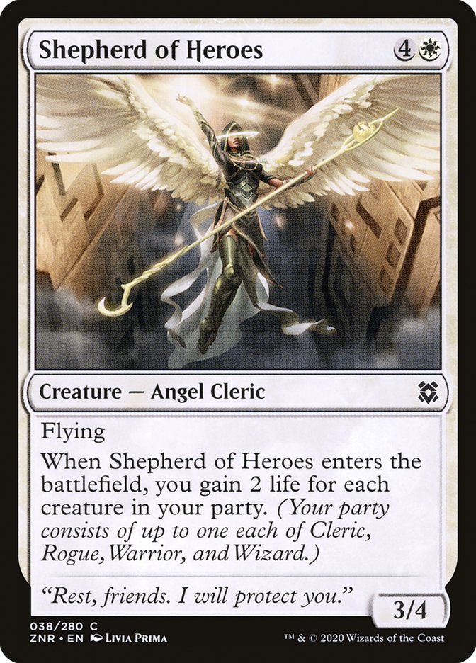 Shepherd of Heroes [Zendikar Rising] Foil