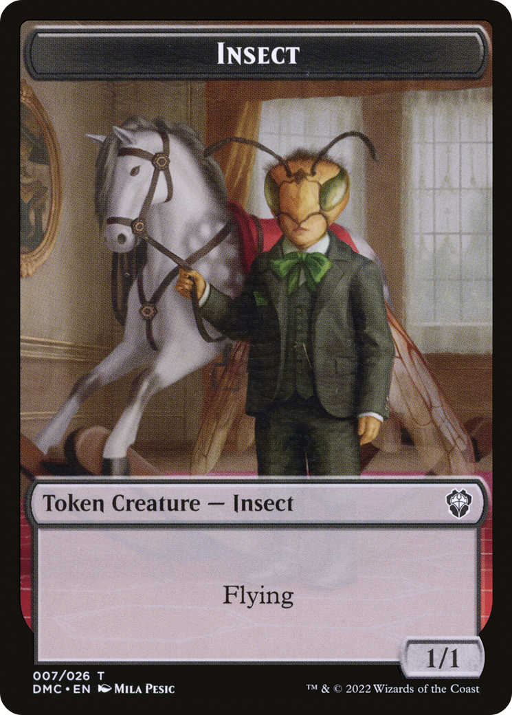 Insect  [Dominaria United Tokens] Foil