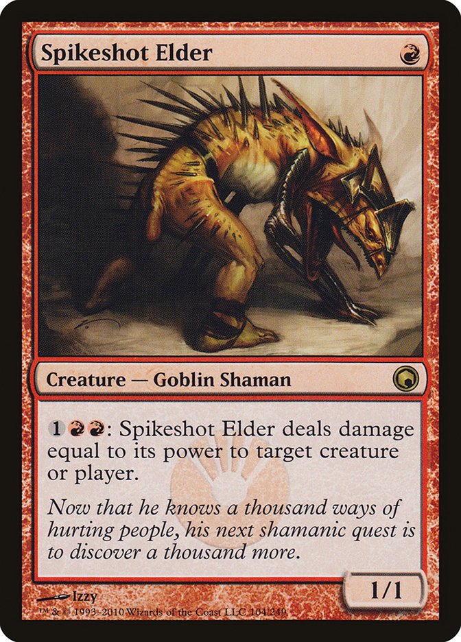 Spikeshot Elder [Scars of Mirrodin] Foil