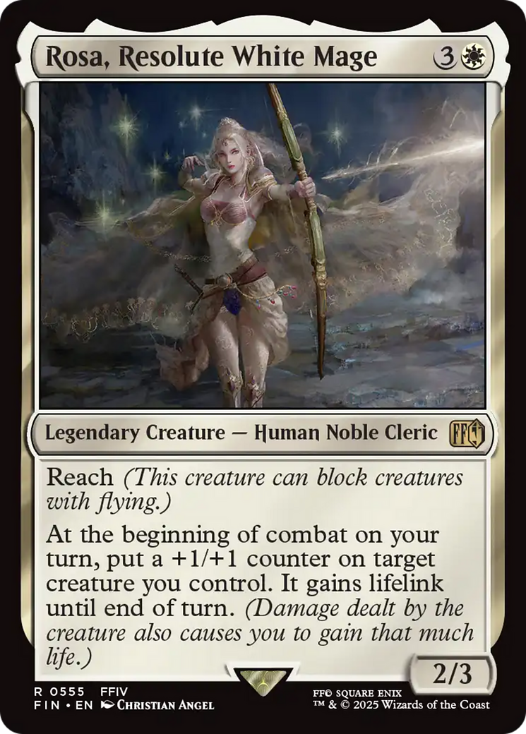 Rosa, Resolute White Mage [FINAL FANTASY] Foil