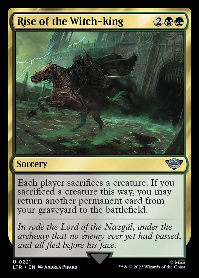 Rise of the Witch-King [The Lord of the Rings: Tales of Middle-Earth] Foil