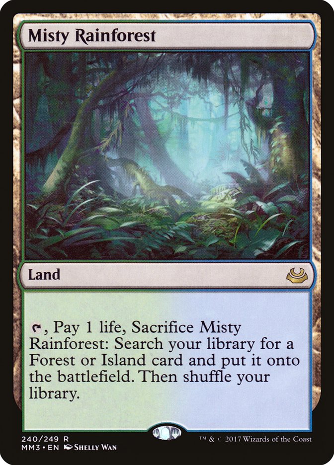 Misty Rainforest [Modern Masters 2017] Foil