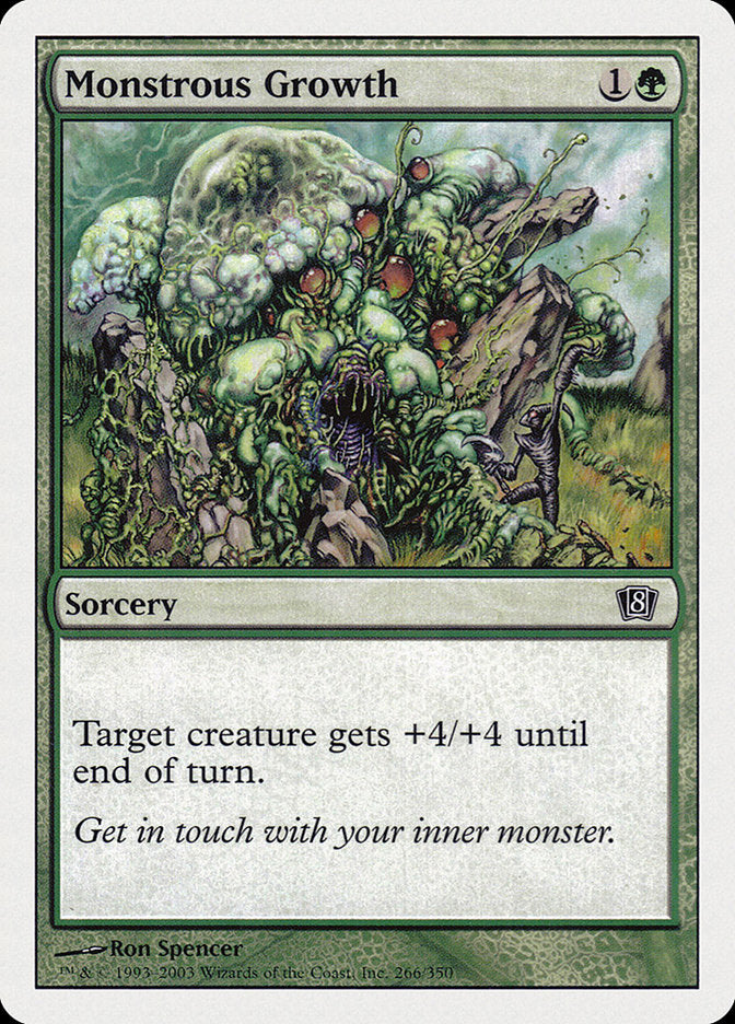 Monstrous Growth [Eighth Edition] Foil
