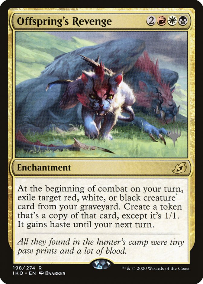 Offspring's Revenge (Promo Pack) [Ikoria: Lair of Behemoths Promos] Foil