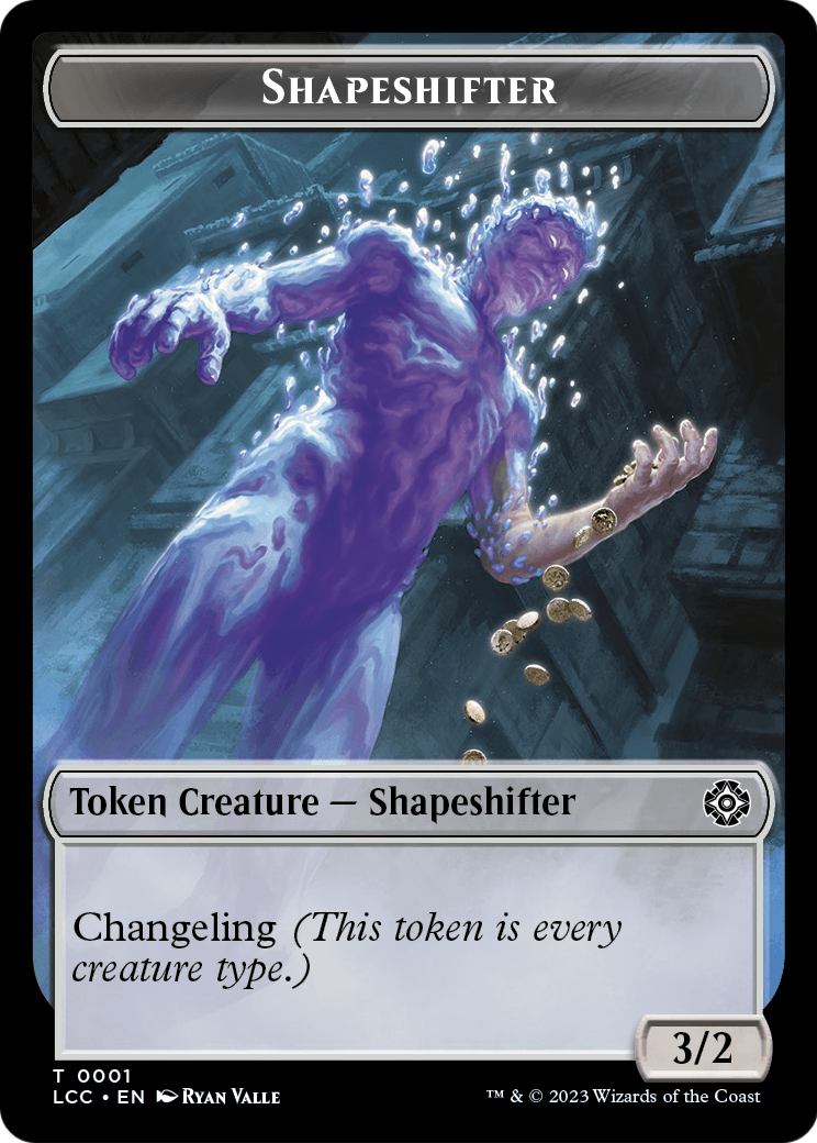 Shapeshifter  [The Lost Caverns of Ixalan Commander Tokens] Foil