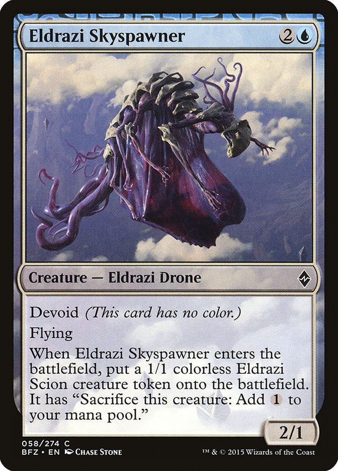Eldrazi Skyspawner [Battle for Zendikar] Foil