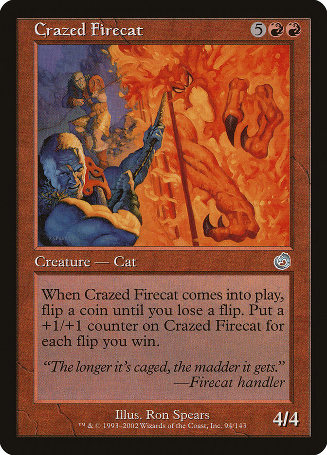 Crazed Firecat [Torment] Foil