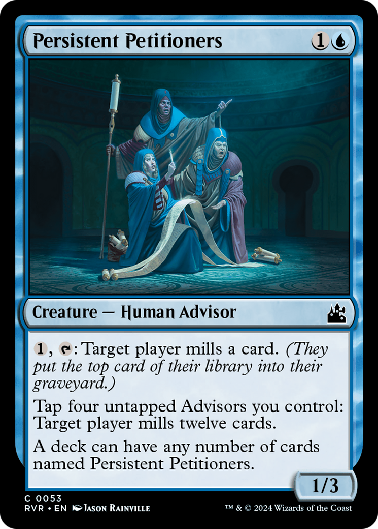 Persistent Petitioners [Ravnica Remastered] Foil