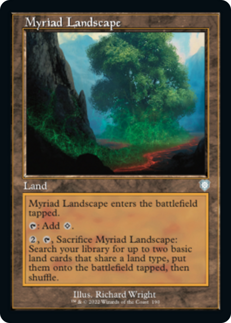 Myriad Landscape (Retro) [The Brothers' War Commander] Foil