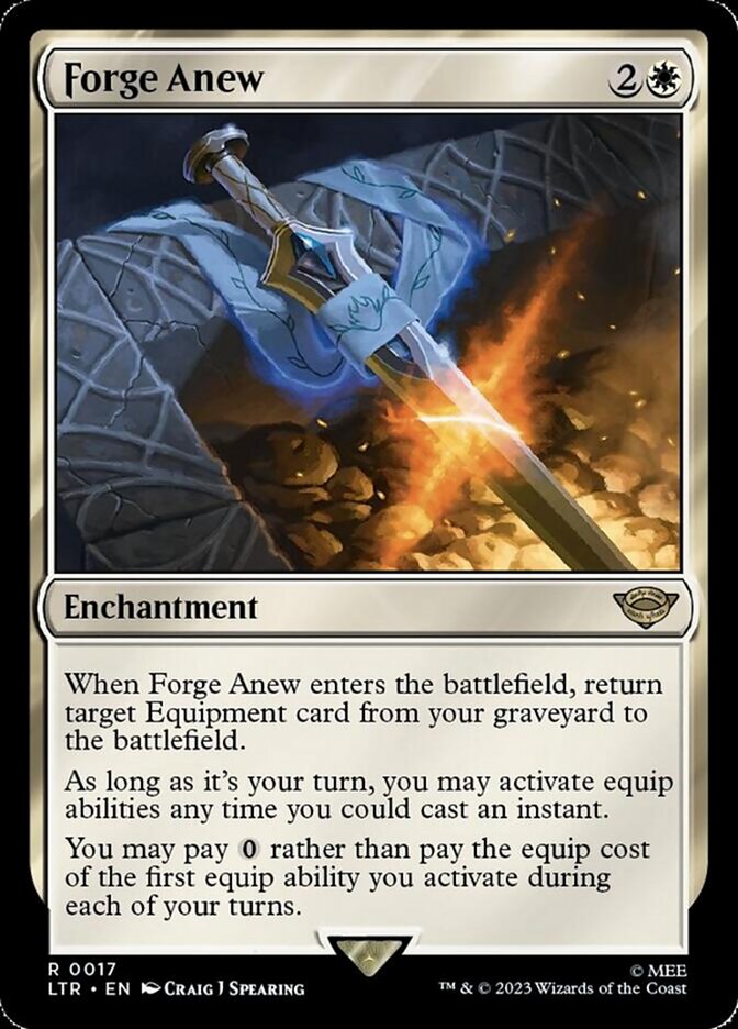 Forge Anew [The Lord of the Rings: Tales of Middle-Earth] Foil