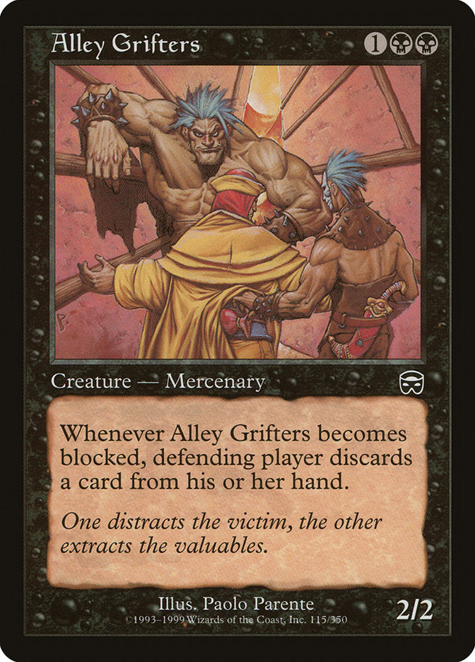 Alley Grifters [Mercadian Masques] Foil