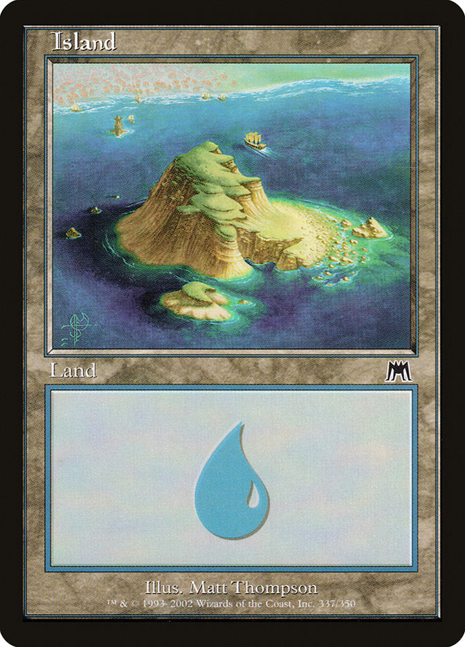 Island (337) [Onslaught] Foil