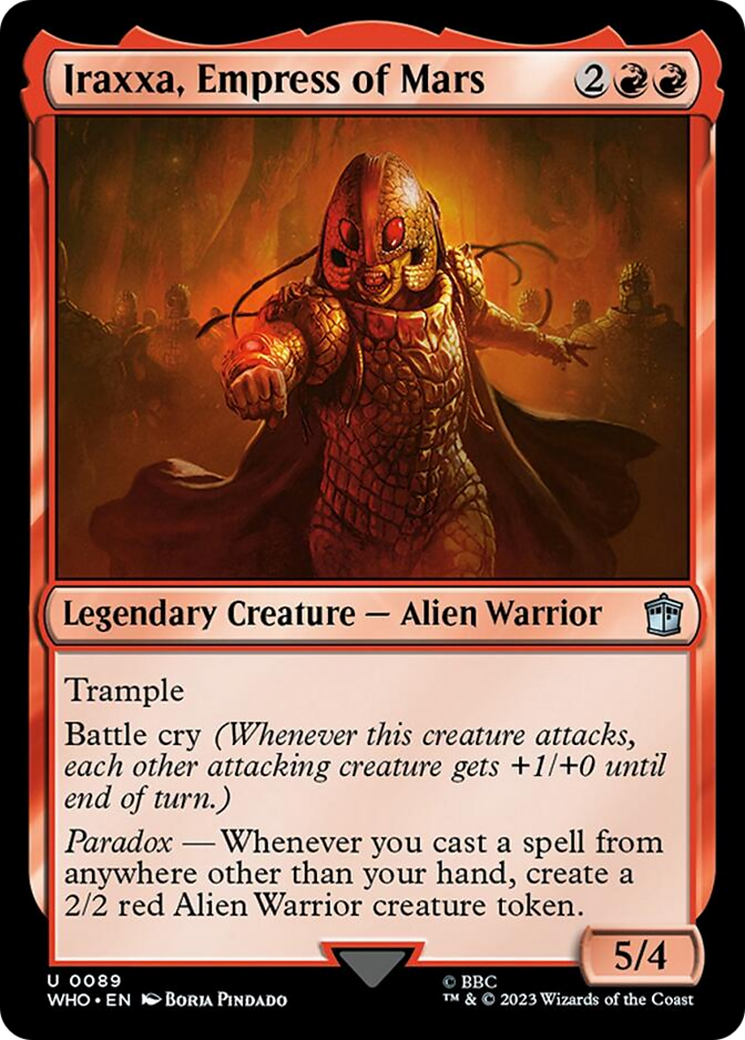 Iraxxa, Empress of Mars [Doctor Who] Foil