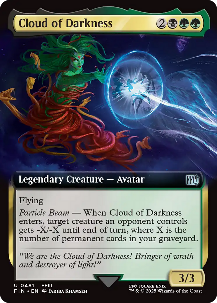 Cloud of Darkness (Extended Art) [FINAL FANTASY] Foil