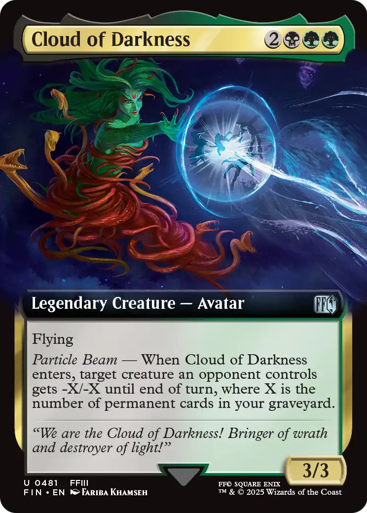 Cloud of Darkness (Extended Art) [FINAL FANTASY] Foil