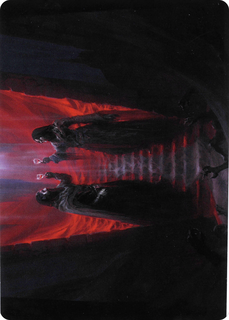 Vampires' Vengeance // Vampires' Vengeance  [Crimson Vow Art Series] (Borderless) Foil