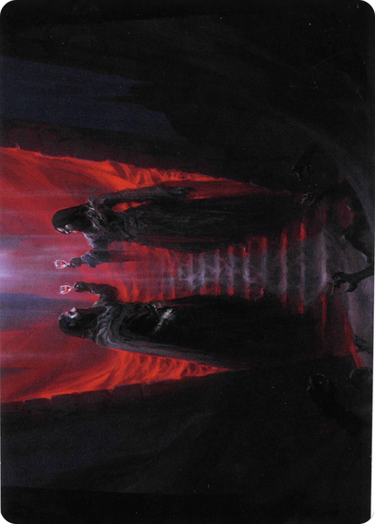 Vampires' Vengeance // Vampires' Vengeance  [Crimson Vow Art Series] (Borderless) Foil