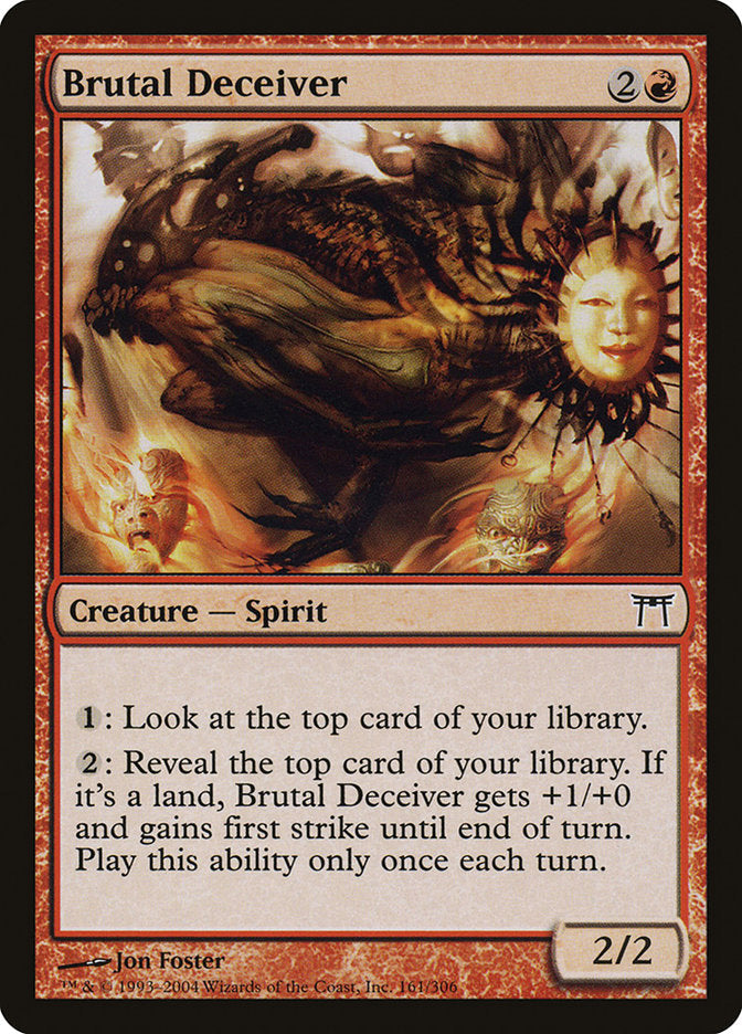 Brutal Deceiver [Champions of Kamigawa] Foil