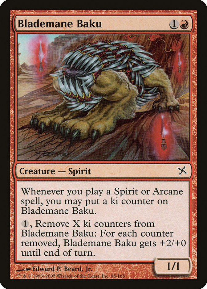 Blademane Baku [Betrayers of Kamigawa] Foil