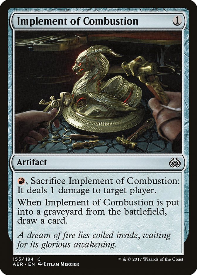 Implement of Combustion [Aether Revolt] Foil