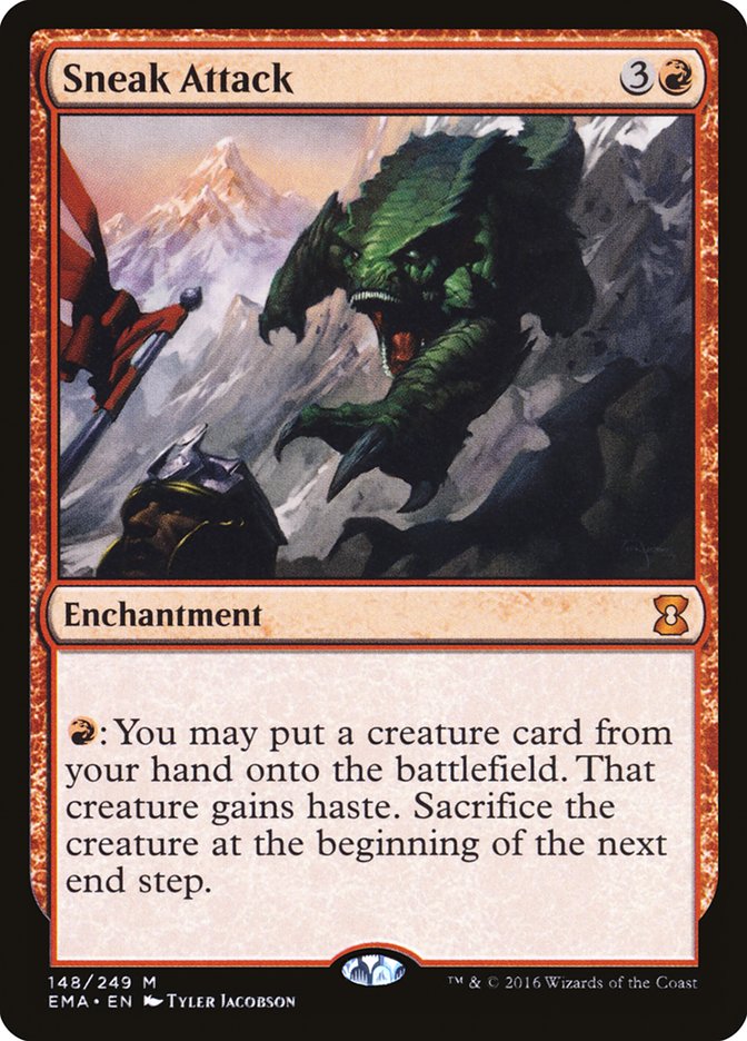 Sneak Attack [Eternal Masters] Foil