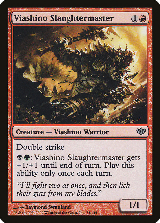Viashino Slaughtermaster [Conflux] Foil
