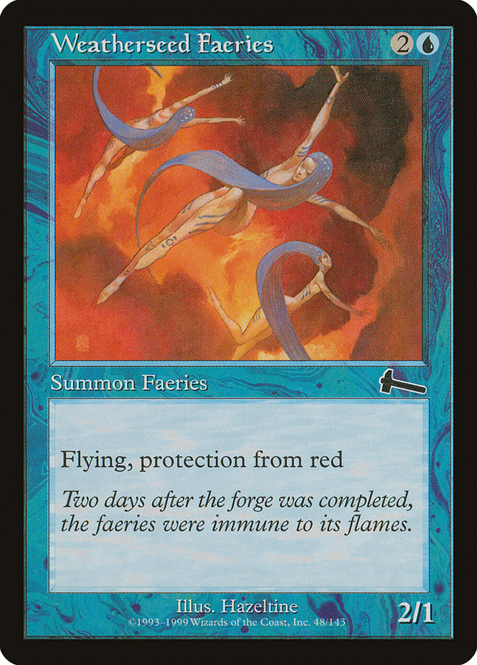 Weatherseed Faeries [Urza's Legacy] Foil