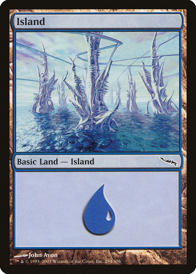 Island (294) [Mirrodin] Foil