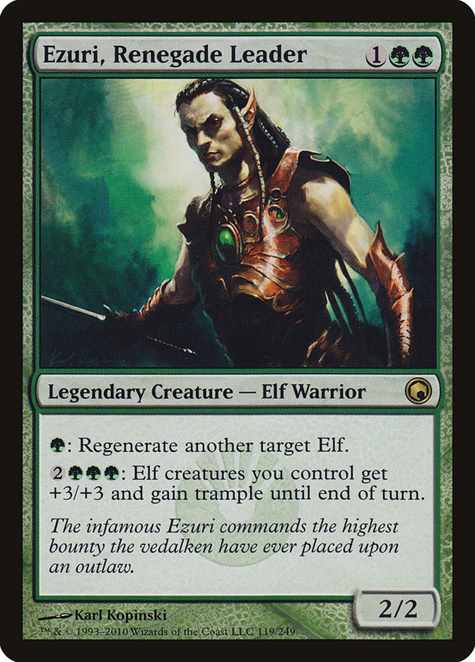 Ezuri, Renegade Leader [Scars of Mirrodin] Foil
