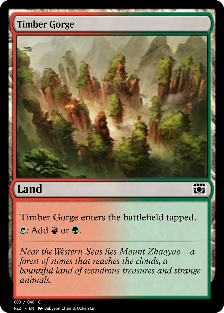 Timber Gorge  [Treasure Chest] Foil
