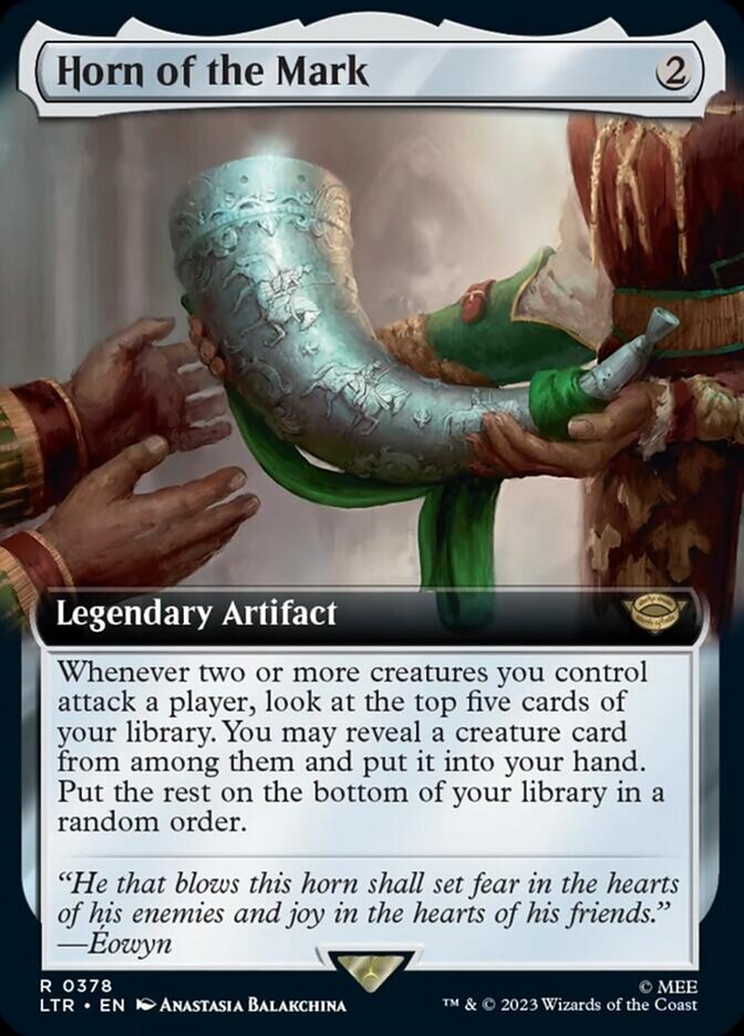 Horn of the Mark (Extended Art) [The Lord of the Rings: Tales of Middle-Earth] Foil