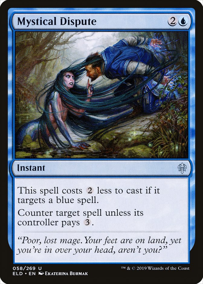 Mystical Dispute [Throne of Eldraine] Foil