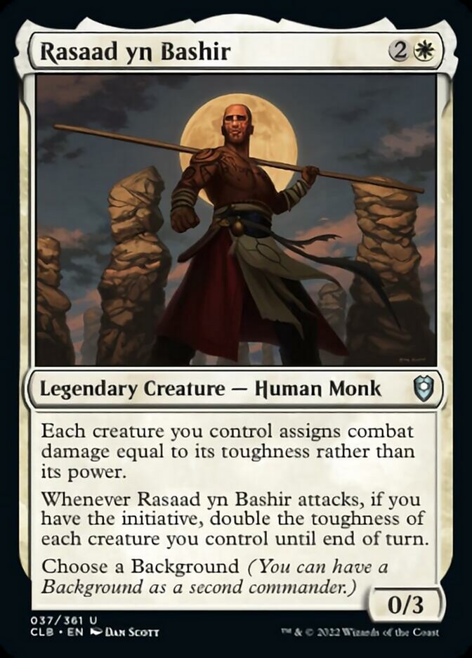 Rasaad yn Bashir [Commander Legends: Battle for Baldur's Gate] Foil