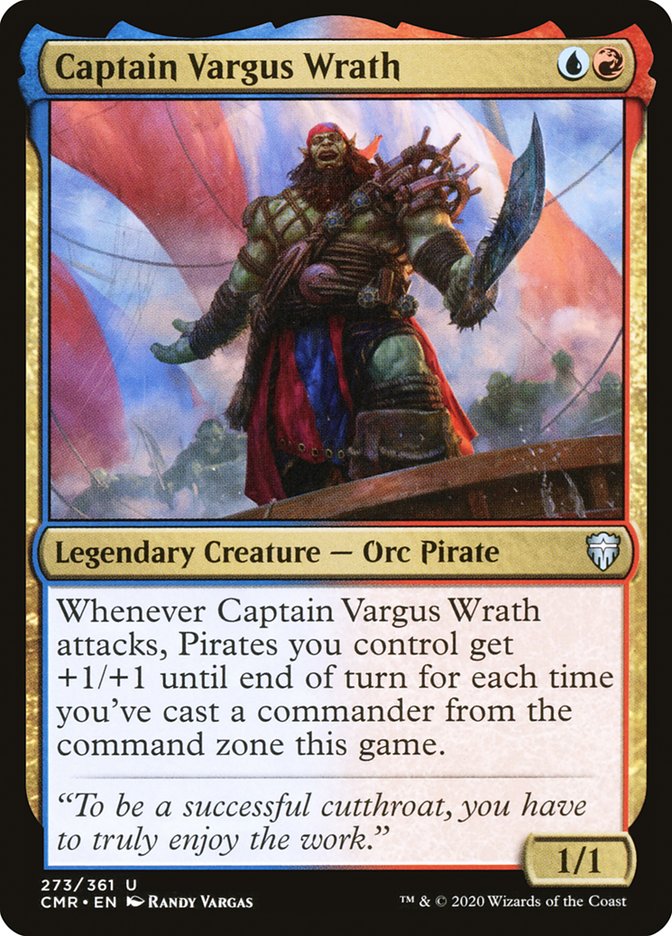 Captain Vargus Wrath [Commander Legends] Foil