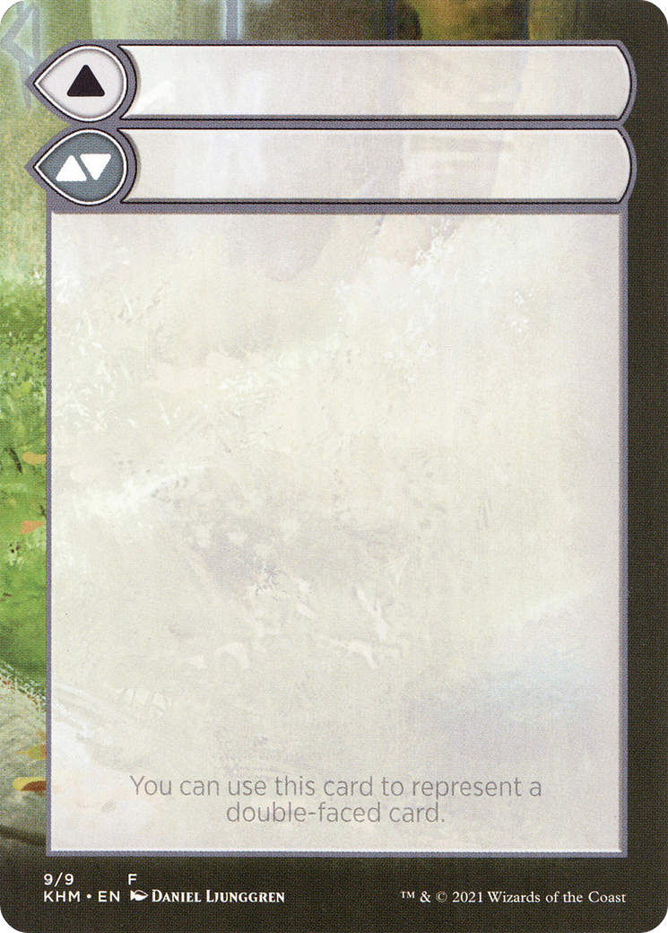 Double-Faced Substitute Card  [Kaldheim Substitute Cards] (Borderless)