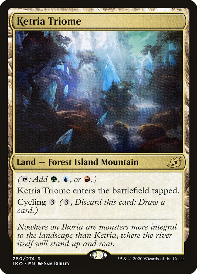 Ketria Triome [Ikoria: Lair of Behemoths] Foil