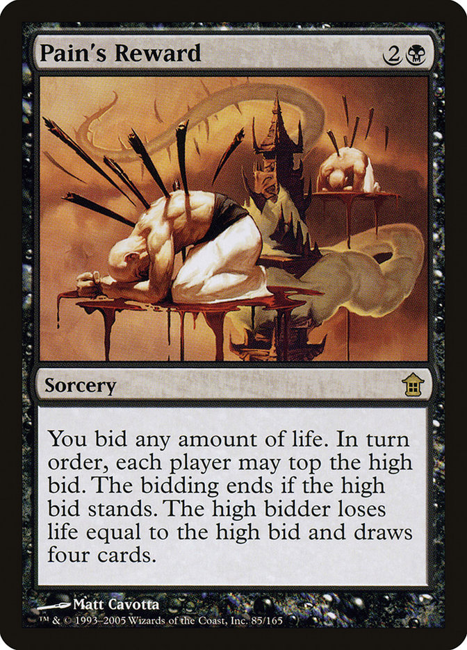 Pain's Reward [Saviors of Kamigawa] Foil