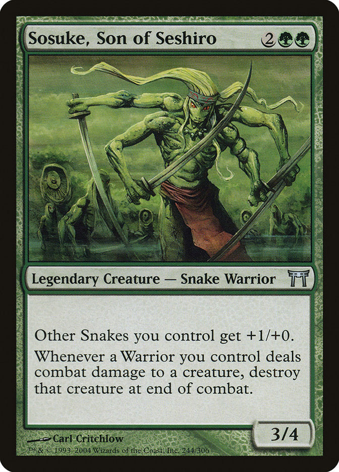 Sosuke, Son of Seshiro [Champions of Kamigawa] Foil
