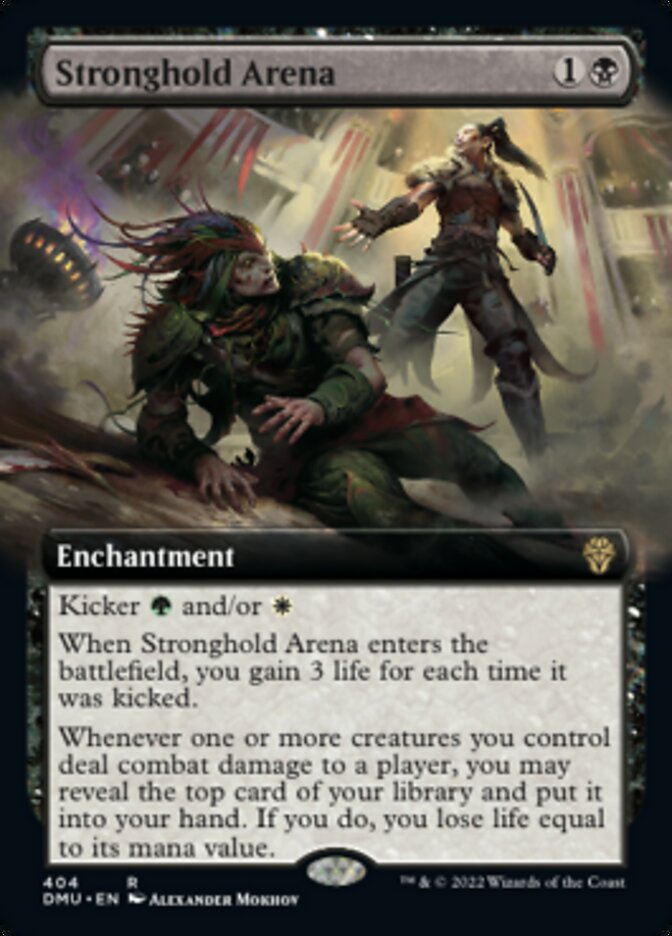 Stronghold Arena (Extended Art) [Dominaria United] Foil