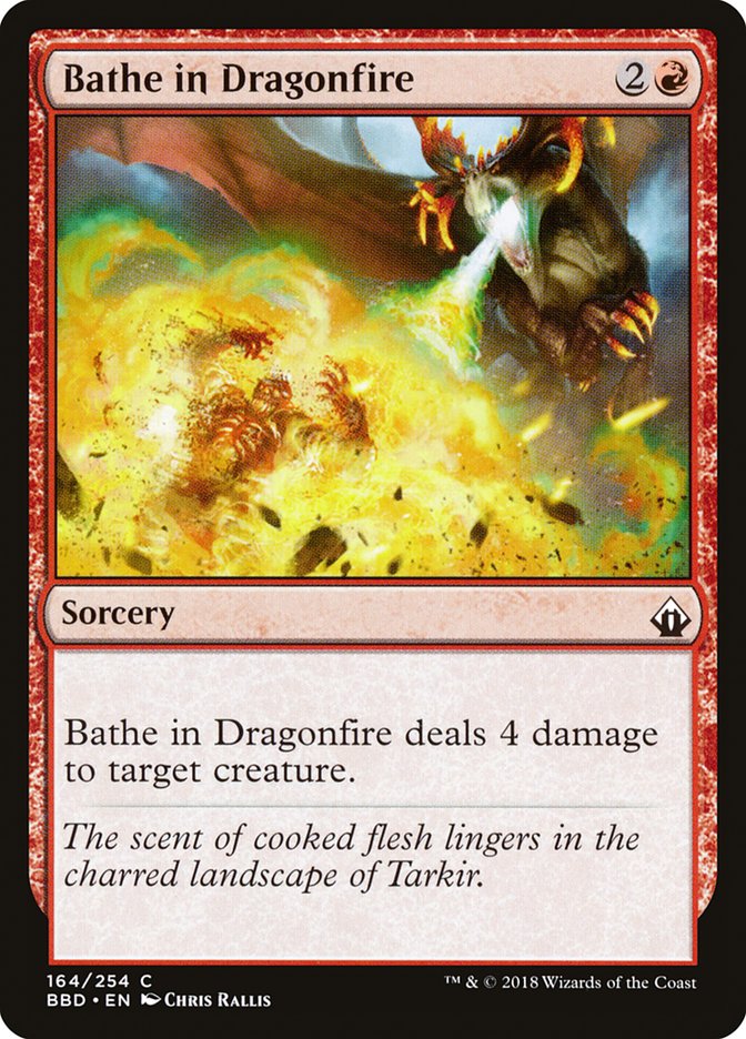 Bathe in Dragonfire [Battlebond] Foil