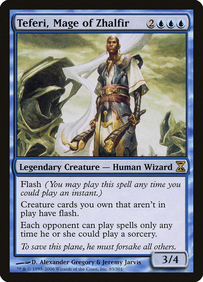Teferi, Mage of Zhalfir [Time Spiral] Foil