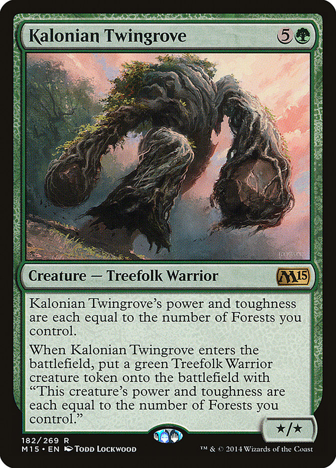 Kalonian Twingrove [Magic 2015] Foil