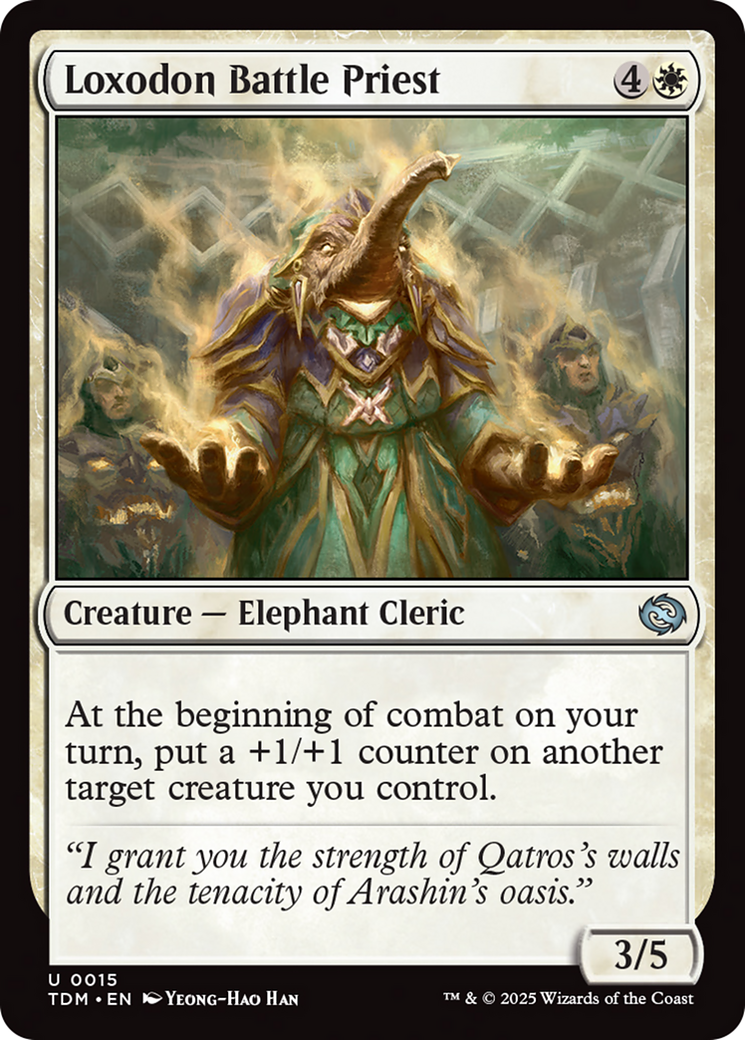 Loxodon Battle Priest [Tarkir: Dragonstorm] Foil