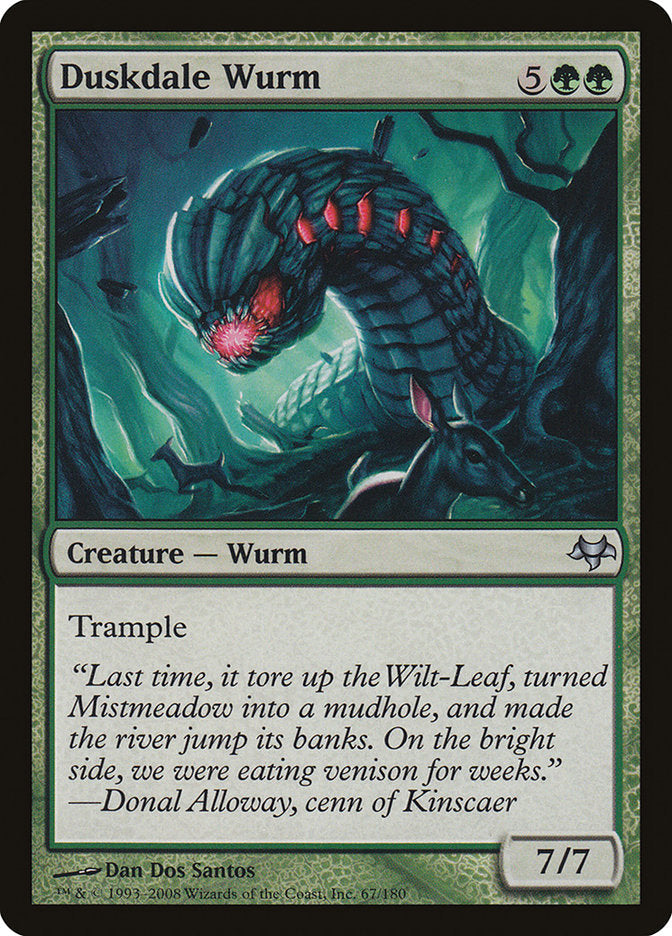 Duskdale Wurm [Eventide] Foil