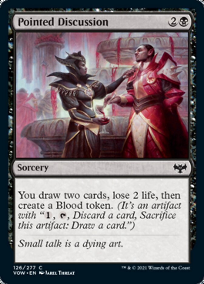 Pointed Discussion [Innistrad: Crimson Vow] Foil