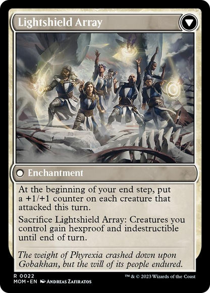 Invasion of Gobakhan // Lightshield Array [March of the Machine] Foil