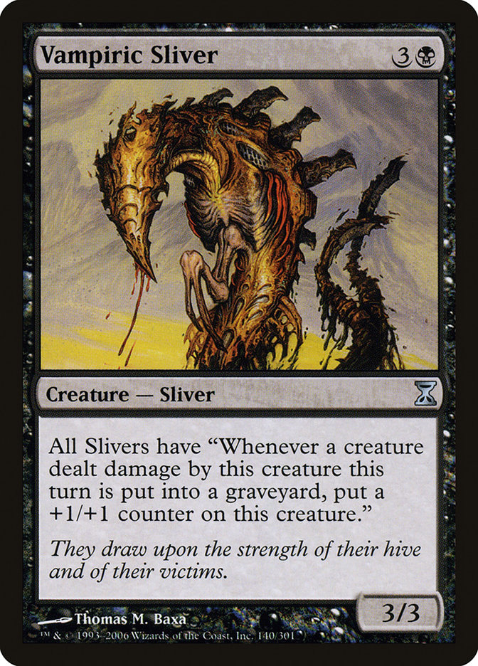 Vampiric Sliver [Time Spiral] Foil
