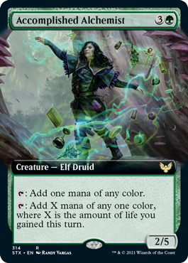 Accomplished Alchemist (Extended Art) [Strixhaven: School of Mages] Foil