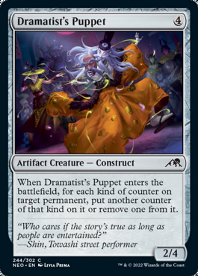 Dramatist's Puppet [Kamigawa: Neon Dynasty] Foil