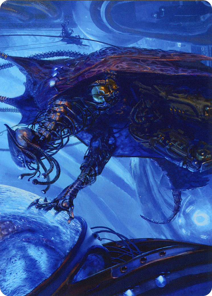 Atmosphere Surgeon // Atmosphere Surgeon  [Phyrexia: All Will Be One Art Series] (Borderless) Foil